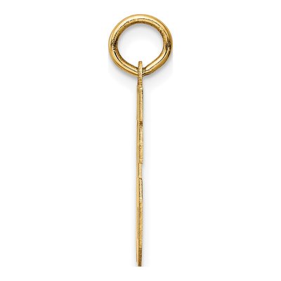 10K Yellow Gold Small Number 16 Charm – view 3