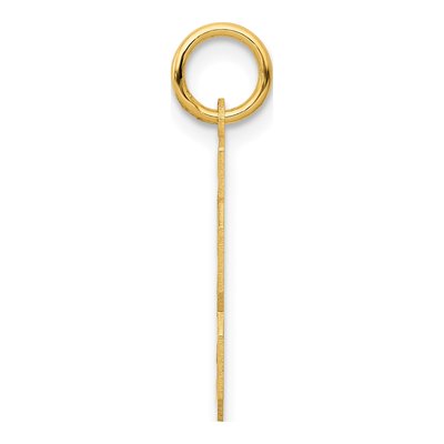 10K Yellow Gold Number 23 Charm – view 3