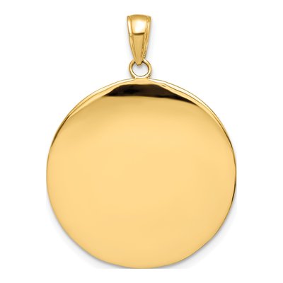 10K Yellow Gold Saint Christopher Medal Pendant – view 5
