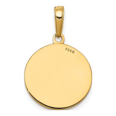 10K Yellow Gold Saint Joseph Medal Charm – view 5