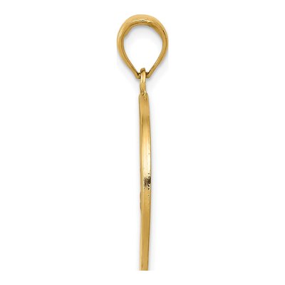 10K Yellow Gold Saint Joseph Medal Pendant – view 3