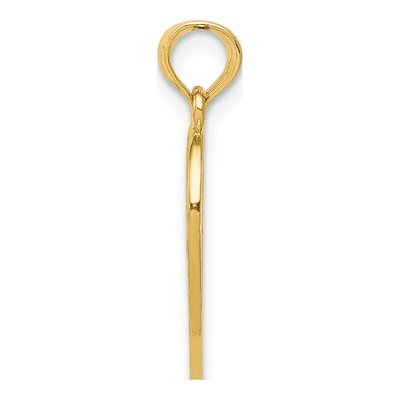 10K Yellow Gold Mother-Daughter Heart Pendant – view 3