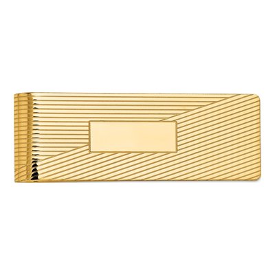 Men's 10K Yellow Gold Money Clip