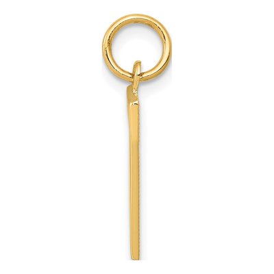 10K Yellow Gold Number 7 Charm – view 3