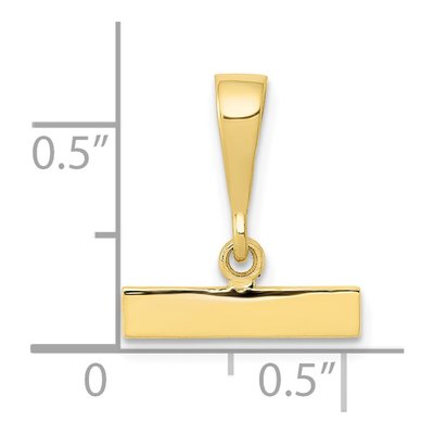 10K Yellow Gold Top Charm – view 4