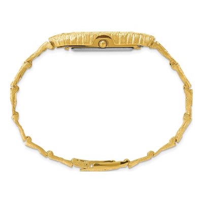 10K Gold Nugget Watch, Champagne Square Dial, 8 in – view 4
