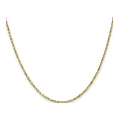 10K Yellow Gold 1.8mm Forzantine Chain – view 2