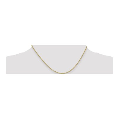 10K Yellow Gold 1.8mm Forzantine Chain – view 4
