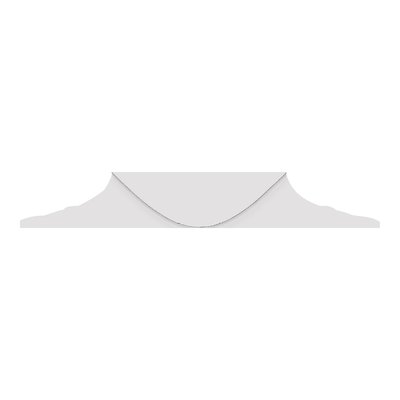 10K White Gold 0.8mm Diamond-Cut Cable Chain – view 4