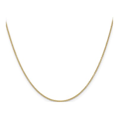 10K Yellow Gold 1.2mm Cable Chain – view 2