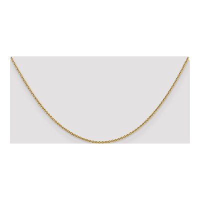 10K Yellow Gold 1.4mm Forzantine Chain – view 4