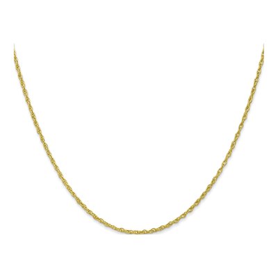 10K Yellow Gold 1.3mm Heavy Rope Chain – view 2