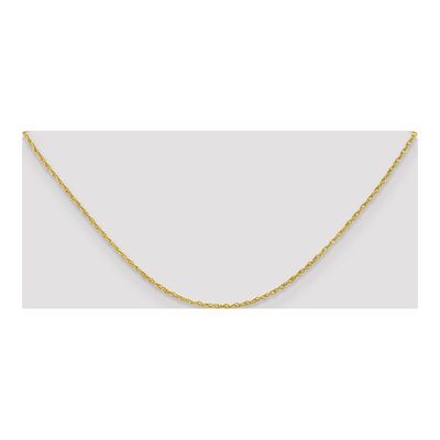 10K Yellow Gold 1.3mm Heavy Rope Chain – view 4