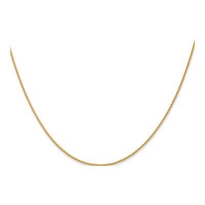 10K Yellow Gold 1mm Wheat Chain – view 2
