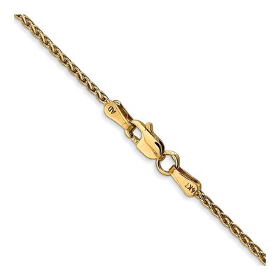 10K Yellow Gold 1.5mm Wheat Chain – view 3