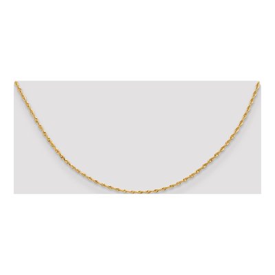 10K Yellow Gold 1.85mm Diamond-Cut Quadruple Rope Chain – view 4