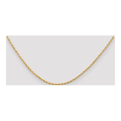 10K Yellow Gold 2mm Diamond-Cut Quadruple Rope Chain – view 4