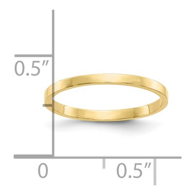 10K Yellow Gold Baby Ring – view 4