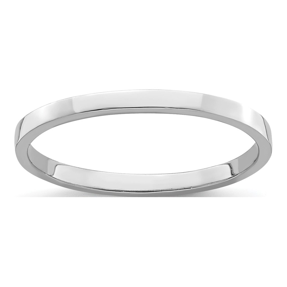 10K White Gold Baby Ring