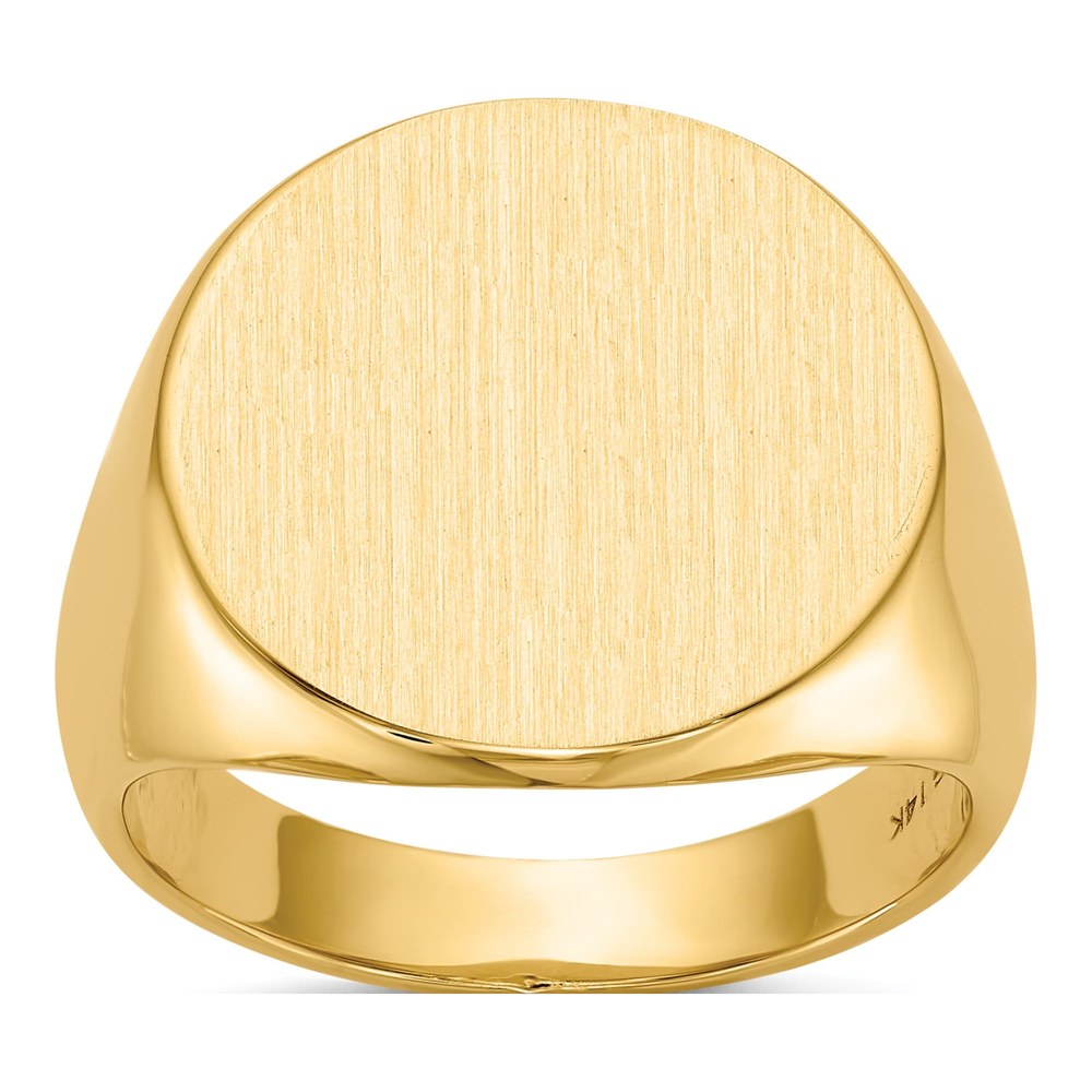 Men's 10K Yellow Gold Signet Ring