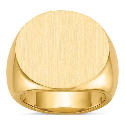 Men's 10K Yellow Gold Signet Ring