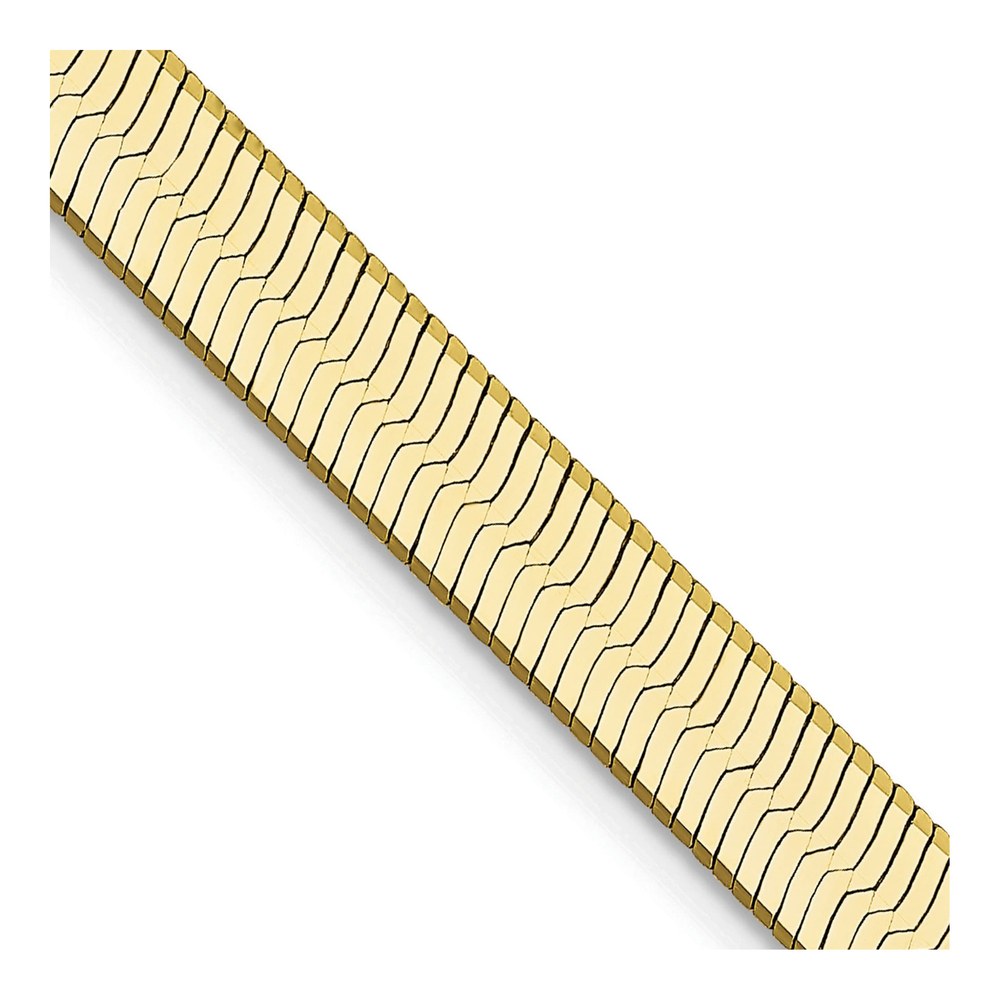 10K Yellow Gold 5mm Silky Herringbone Chain