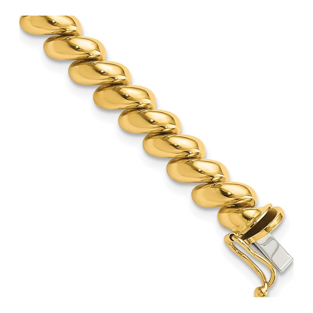 10K Yellow Gold San Marco Link Bracelet