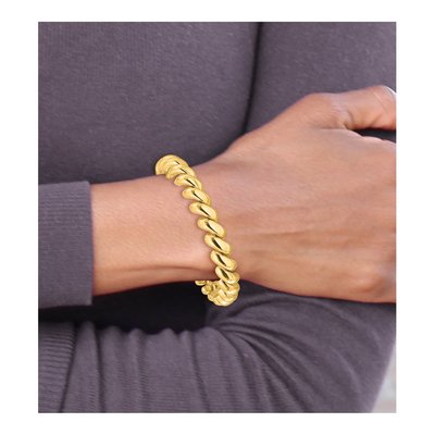 10K Yellow Gold San Marco Bracelet – view 4
