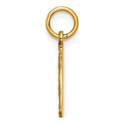 10K Yellow Gold Number 9 Charm – view 3