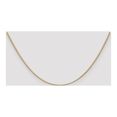 10K Yellow Gold 1.1mm Round Snake Chain – view 4