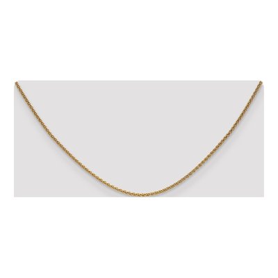 10K Yellow Gold 1.7mm Wheat Chain – view 4