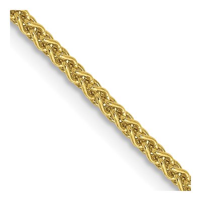 10K Yellow Gold 1.7mm Wheat Chain