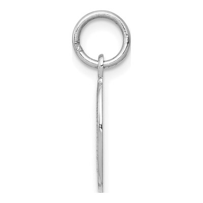 10K White Gold St Christopher Medal Pendant – view 3