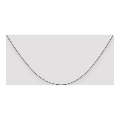 10K White Gold 0.85mm Wheat Chain – view 4