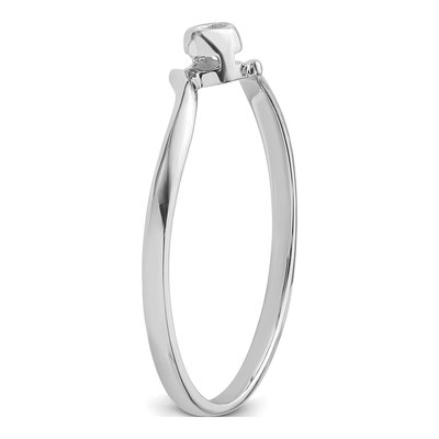 10K White Gold Diamond Ring Mounting – view 5