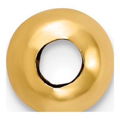 10K Yellow Gold 4mm Spacer Beads, Set of 4 – view 3