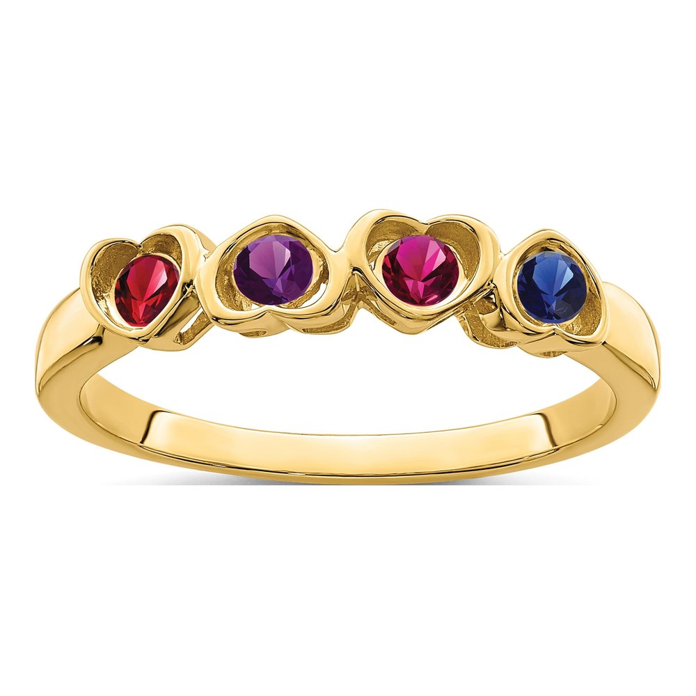 10K Yellow Gold Family Ring Mounting