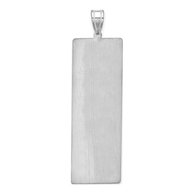 10K White Gold Personalized 2-Name Family Pendant – view 4