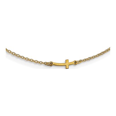 10K Yellow Gold Initial Necklace