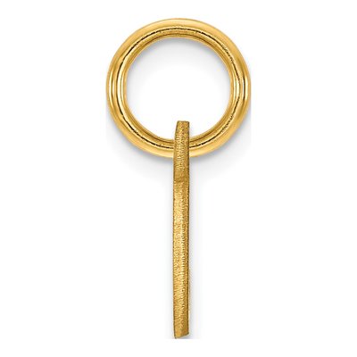 10K Yellow Gold Letter C Charm – view 3