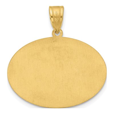 10K Yellow Gold Personalized HOME State Pendant – view 3