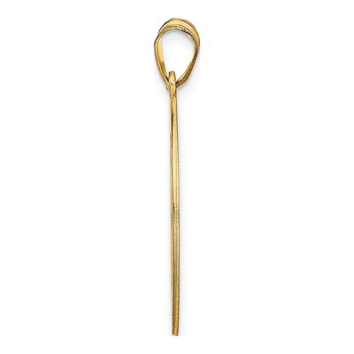 10K Yellow Gold Personalized Family Monogram Pendant – view 4