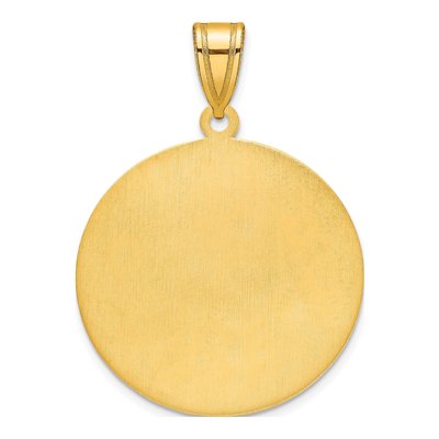 10K Yellow Gold I Love You to Moon Pendant – view 4