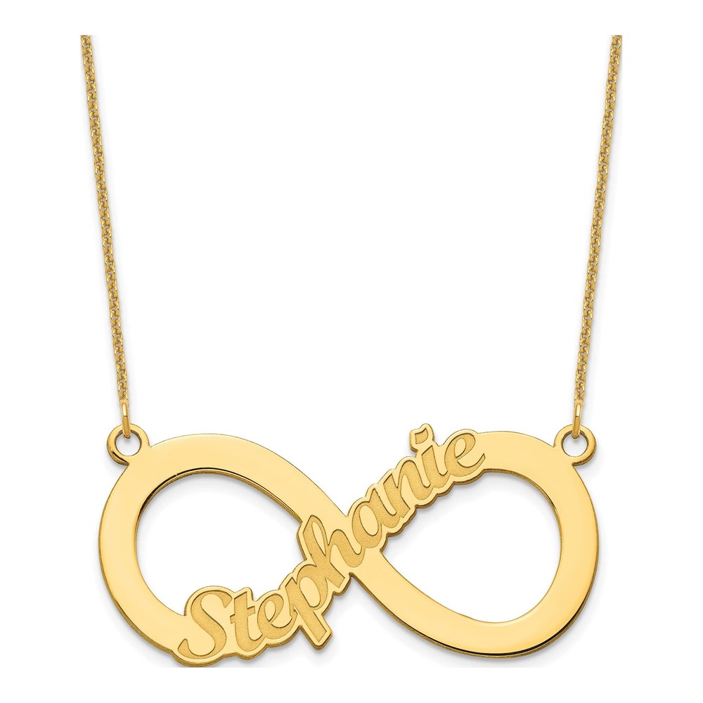 Personalized Name Infinity Necklace