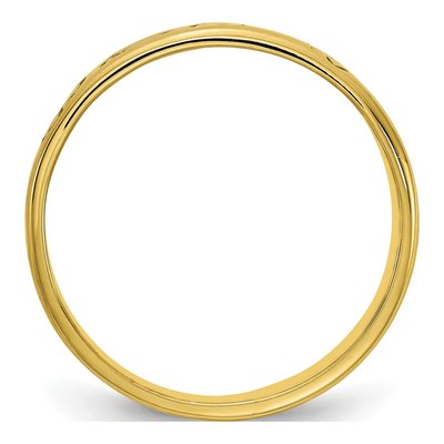 10K Yellow Gold Personalized Ring – view 2