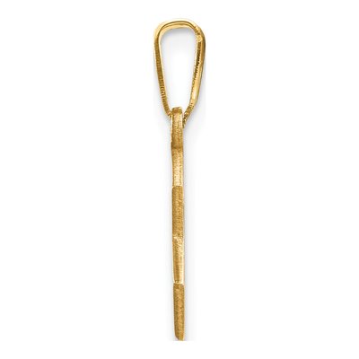 10K Yellow Gold Star of David Pendant – view 3