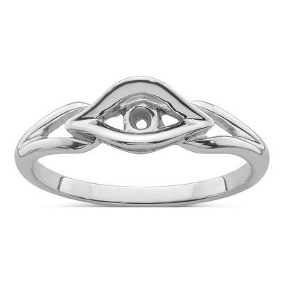 10K White Gold Diamond Ring Mounting