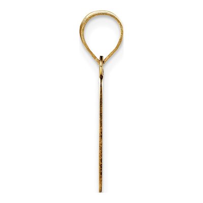 10K Yellow Gold Large Letter G Pendant – view 2
