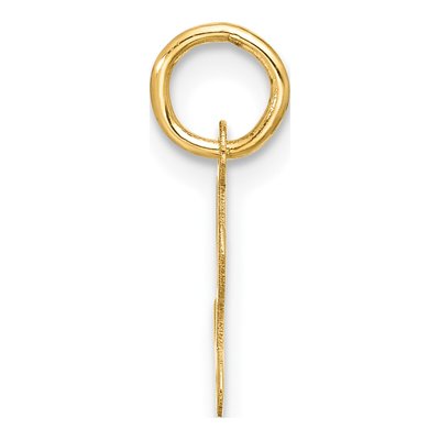 10K Yellow Gold Script Initial L Pendant – view 2