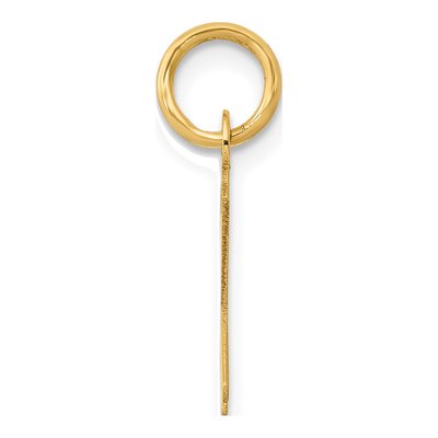 10K Yellow Gold Initial K Charm – view 3